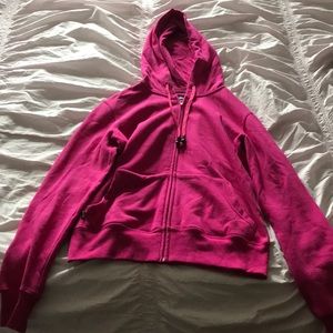 Zip up hoodie w/ speakers